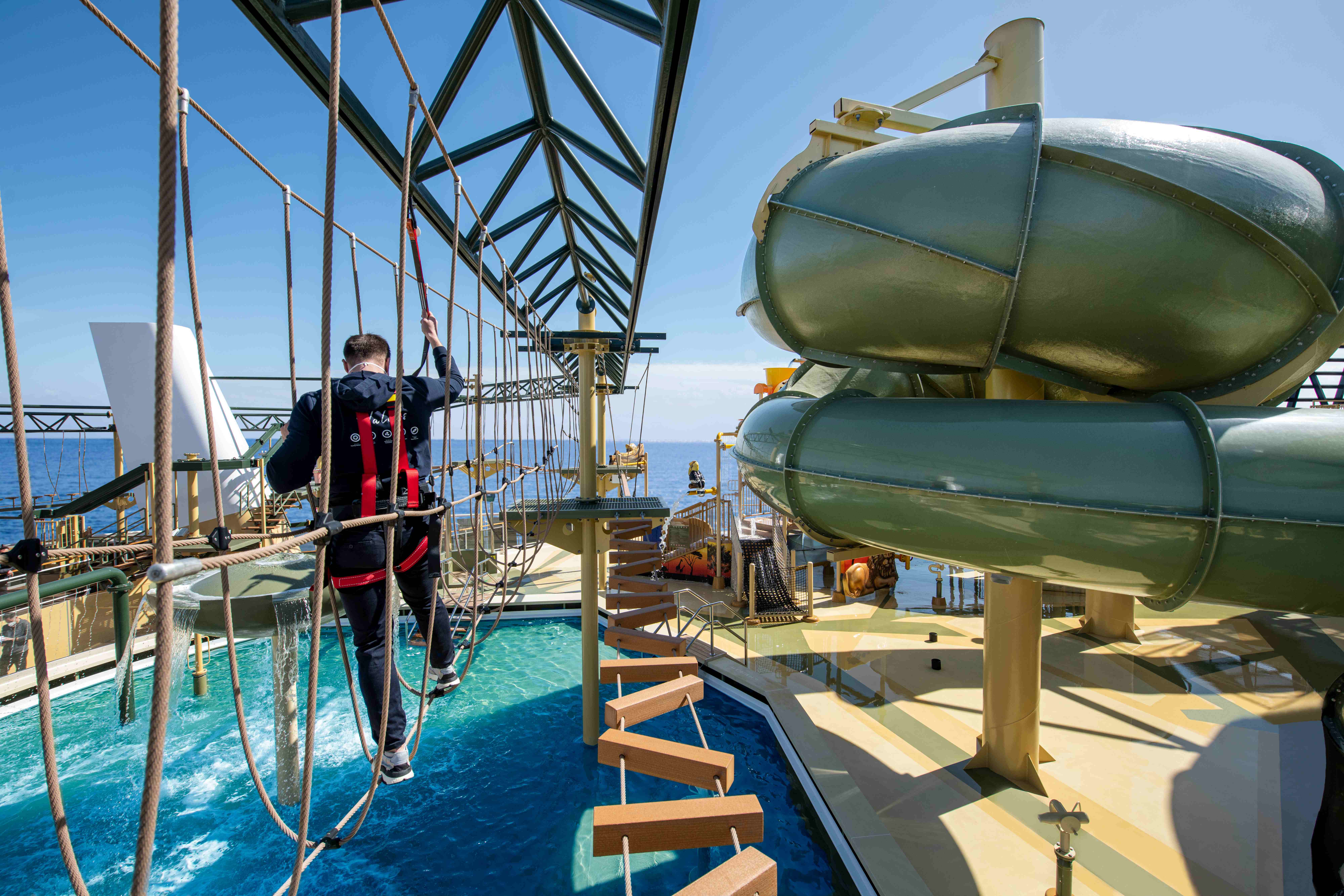 Adventure activities and rope courses